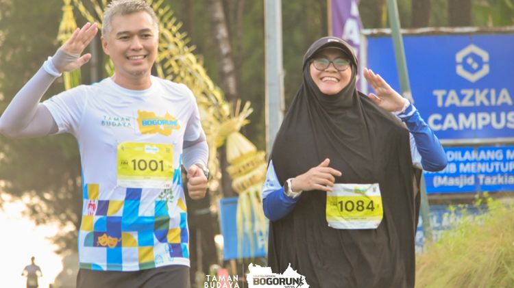 Race photo from Taman Budaya x BOGORUN 2025