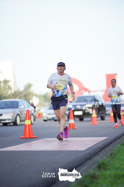 Race photo from Taman Budaya x BOGORUN 2025