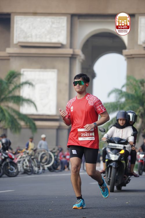 Race photo from Kediri Half Marathon 2025