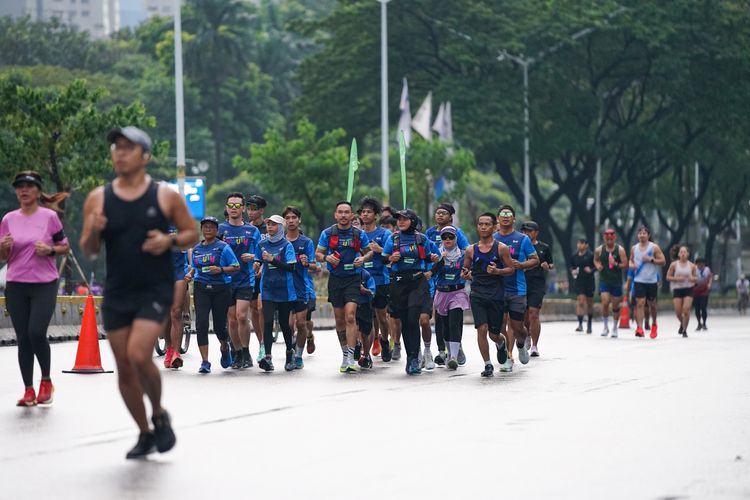 Race photo from Road to BAF Lions Run 2024