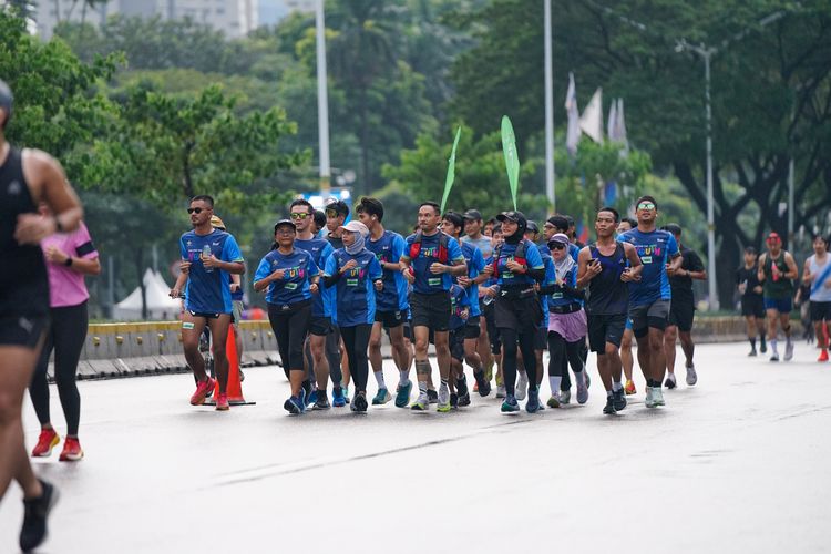 Race photo from Road to BAF Lions Run 2024