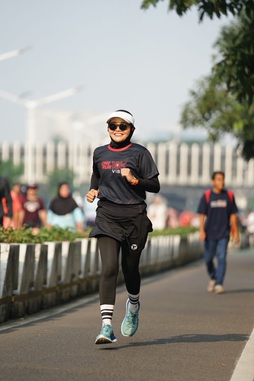 Race photo from One Run 10K Vibes 2024