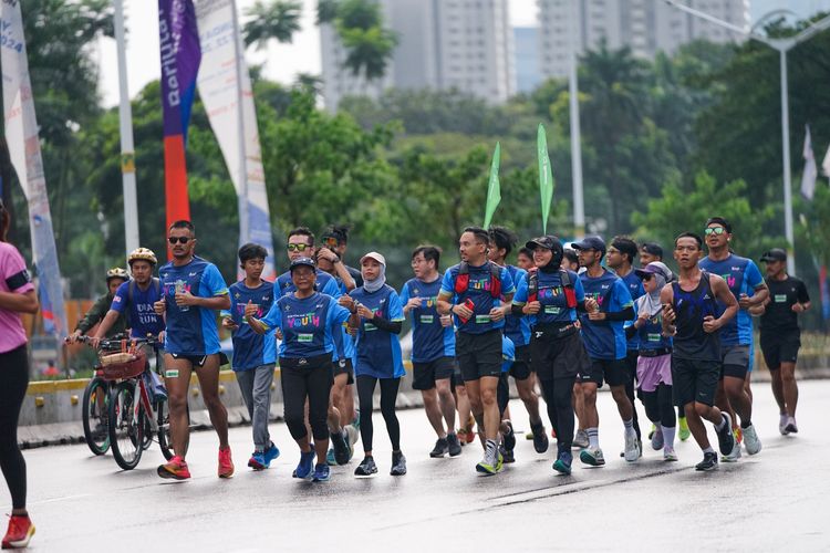 Race photo from Road to BAF Lions Run 2024