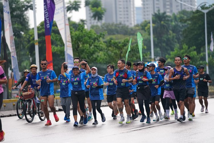 Race photo from Road to BAF Lions Run 2024