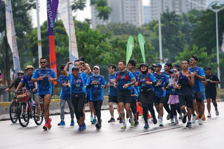 Race photo from Road to BAF Lions Run 2024