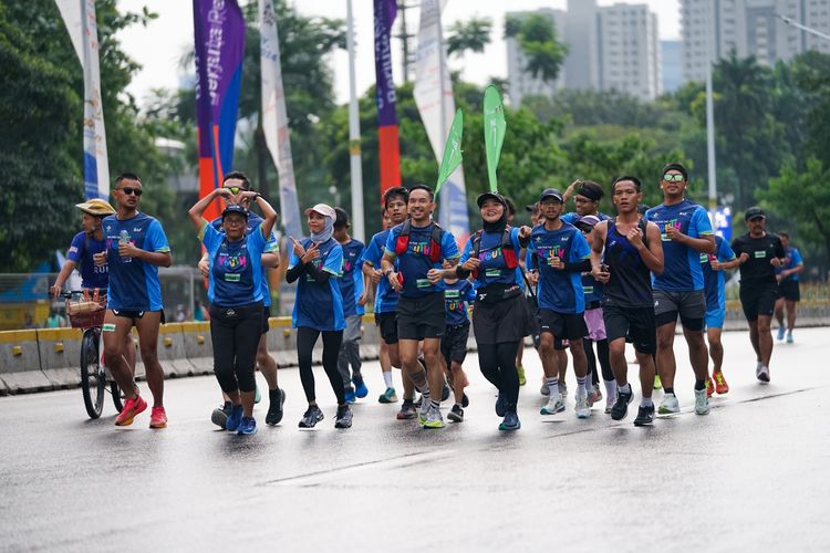 Race photo from Road to BAF Lions Run 2024