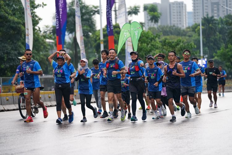 Race photo from Road to BAF Lions Run 2024