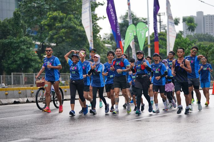 Race photo from Road to BAF Lions Run 2024