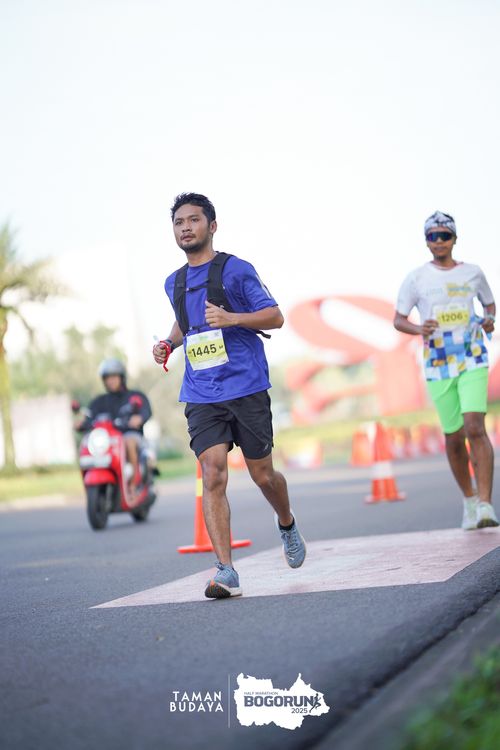 Race photo from Taman Budaya x BOGORUN 2025