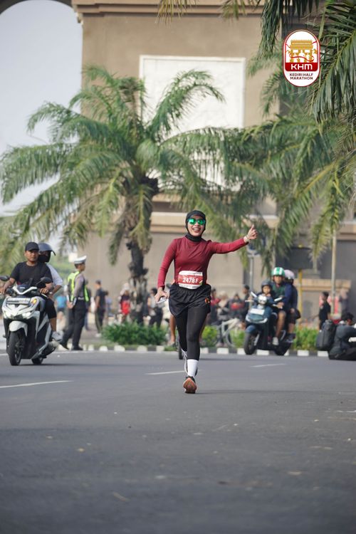Race photo from Kediri Half Marathon 2025