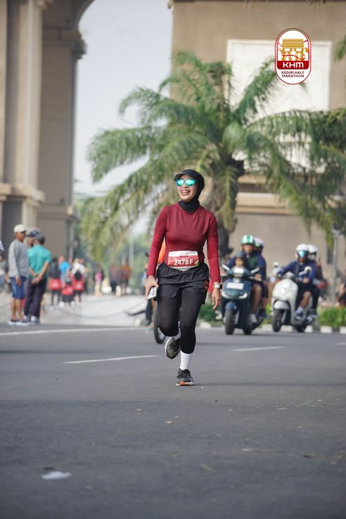 Race photo from Kediri Half Marathon 2025