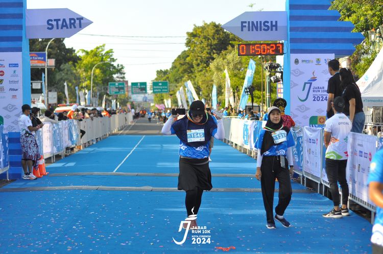 Race photo from Jabar Run 10K 2024