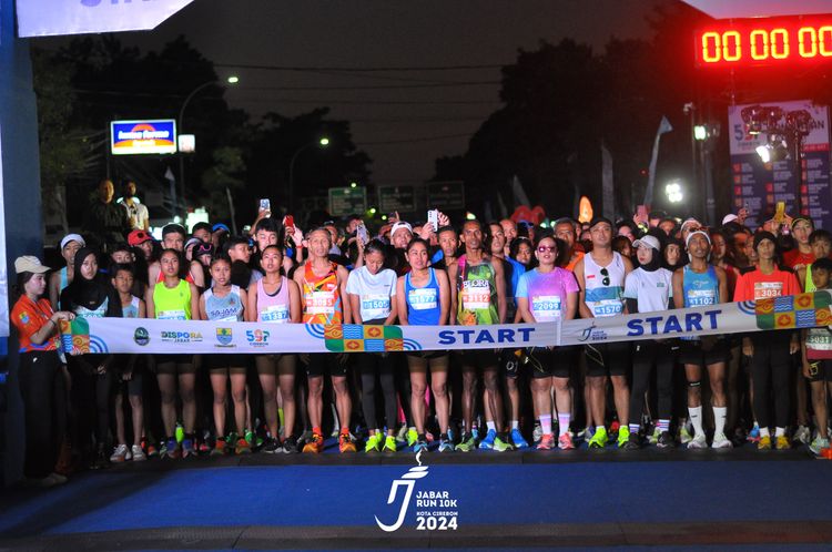 Race photo from Jabar Run 10K 2024