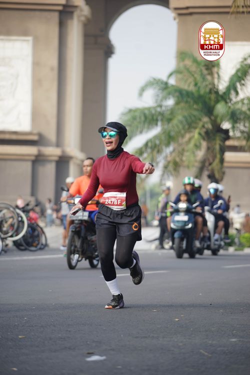 Race photo from Kediri Half Marathon 2025