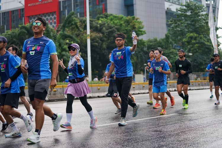 Race photo from Road to BAF Lions Run 2024