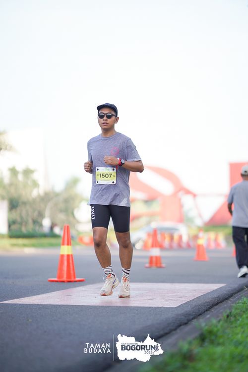 Race photo from Taman Budaya x BOGORUN 2025