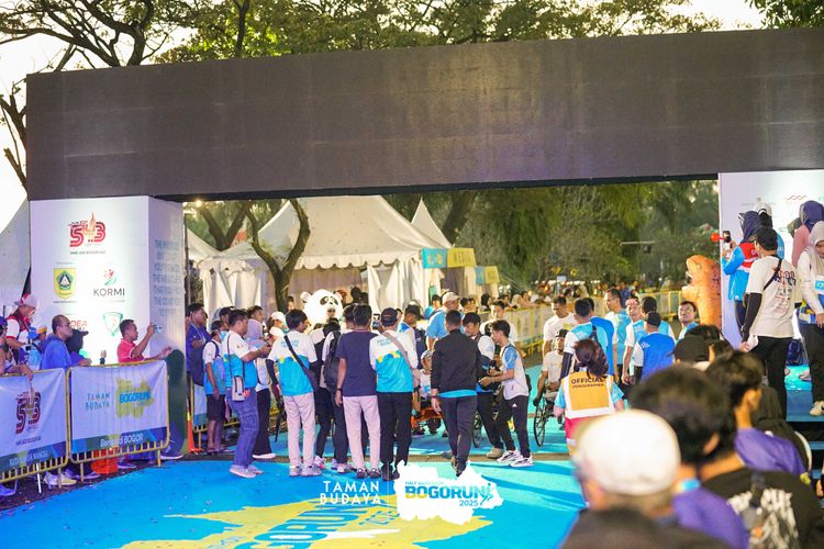 Race photo from Taman Budaya x BOGORUN 2025