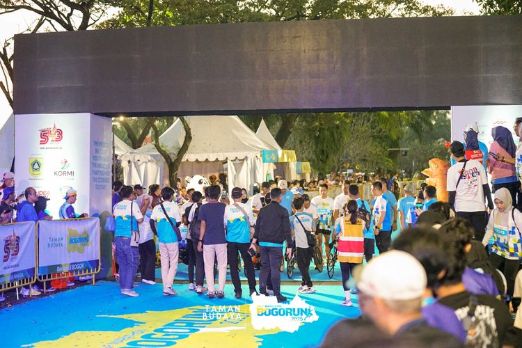 Race photo from Taman Budaya x BOGORUN 2025