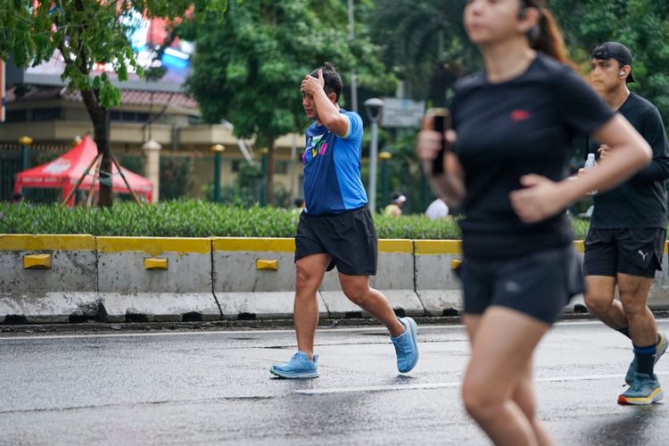 Race photo from Road to BAF Lions Run 2024