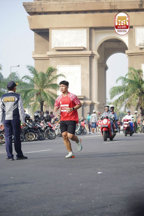 Race photo from Kediri Half Marathon 2025