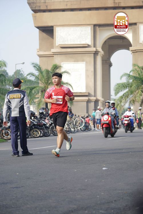 Race photo from Kediri Half Marathon 2025