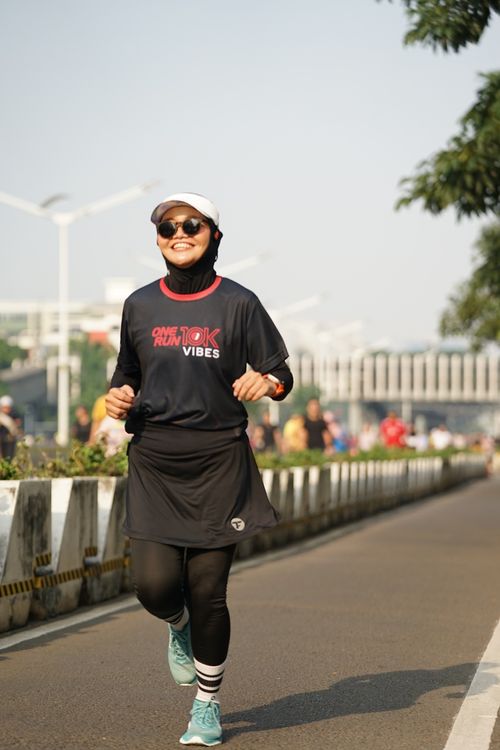 Race photo from One Run 10K Vibes 2024