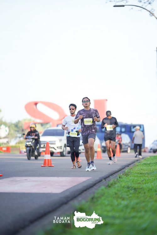 Race photo from Taman Budaya x BOGORUN 2025