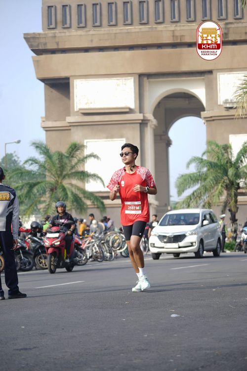 Race photo from Kediri Half Marathon 2025