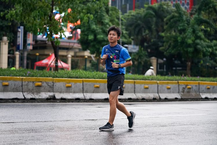 Race photo from Road to BAF Lions Run 2024