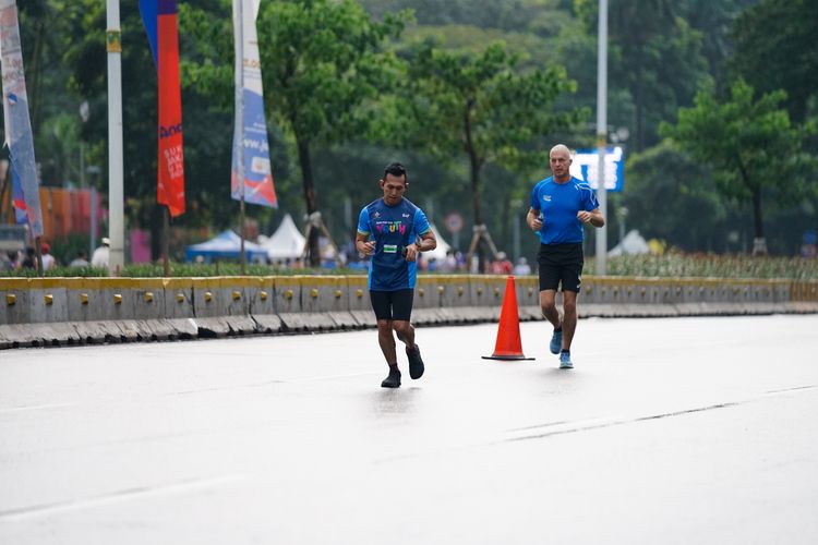Race photo from Road to BAF Lions Run 2024