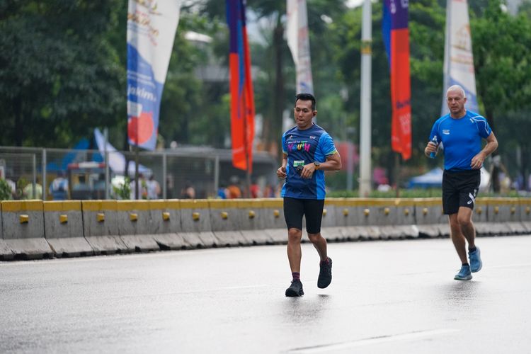 Race photo from Road to BAF Lions Run 2024