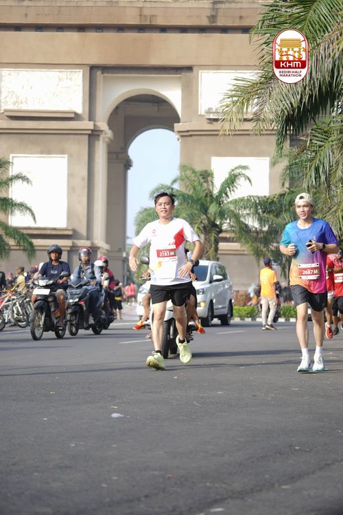Race photo from Kediri Half Marathon 2025