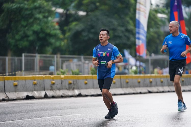 Race photo from Road to BAF Lions Run 2024