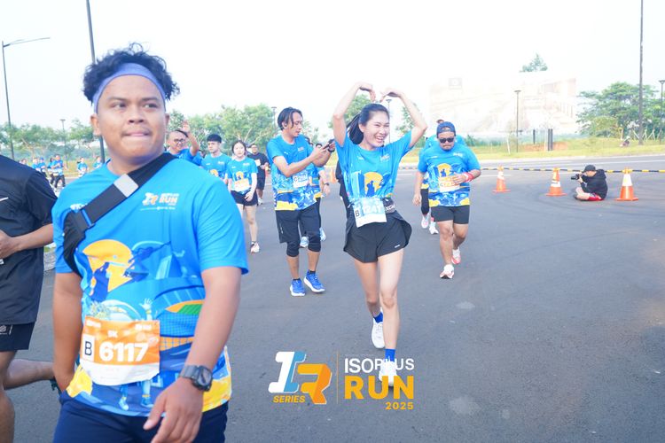 Race photo from ISOPLUS RUN 2025 - JAKARTA