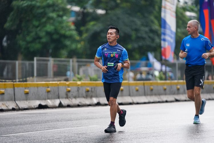 Race photo from Road to BAF Lions Run 2024