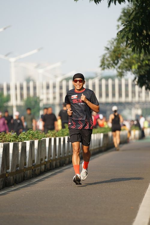Race photo from One Run 10K Vibes 2024