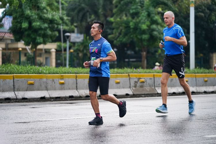 Race photo from Road to BAF Lions Run 2024