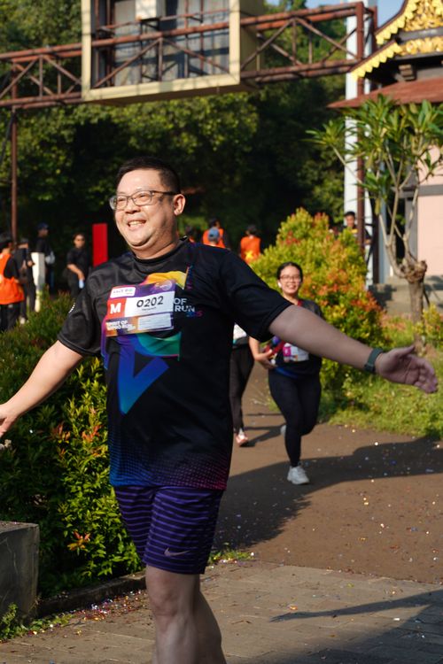 Race photo from WIPRO RUN 2025 - Vitalis Unza 20th Anniversary