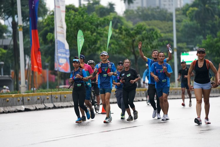 Race photo from Road to BAF Lions Run 2024