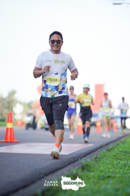 Race photo from Taman Budaya x BOGORUN 2025