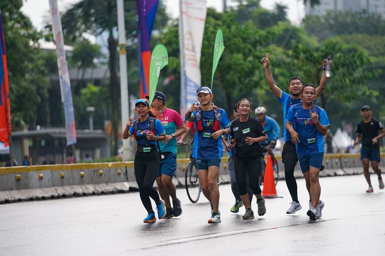 Race photo from Road to BAF Lions Run 2024