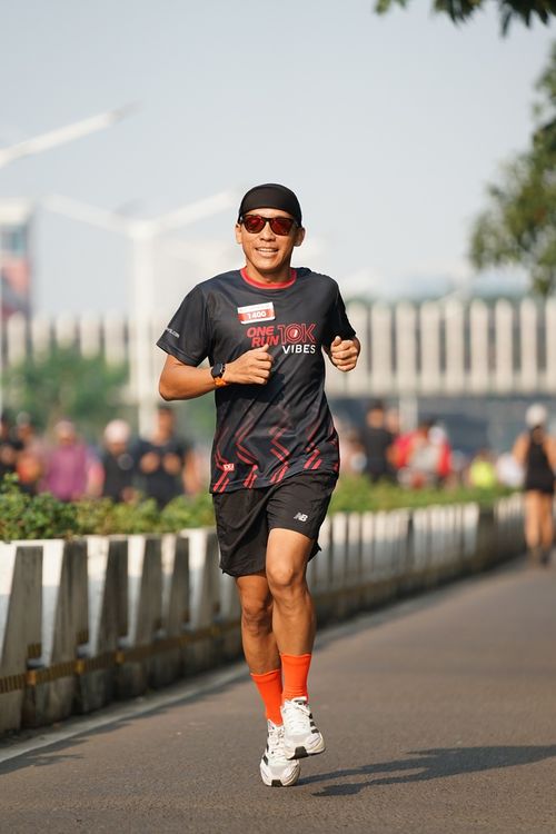 Race photo from One Run 10K Vibes 2024