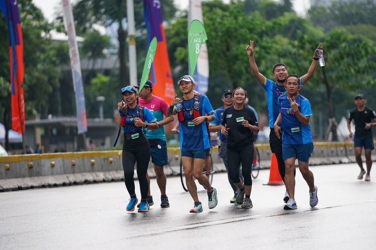 Race photo from Road to BAF Lions Run 2024