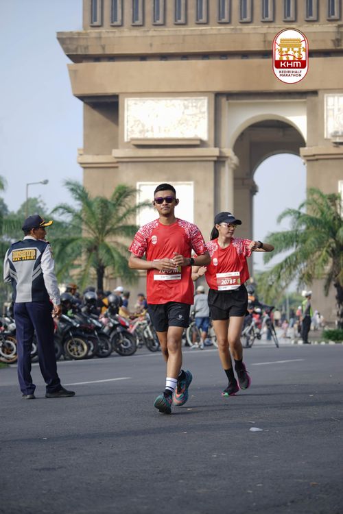 Race photo from Kediri Half Marathon 2025