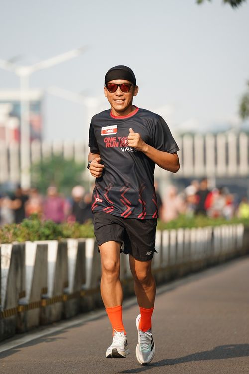 Race photo from One Run 10K Vibes 2024