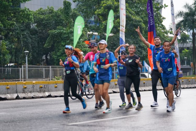 Race photo from Road to BAF Lions Run 2024