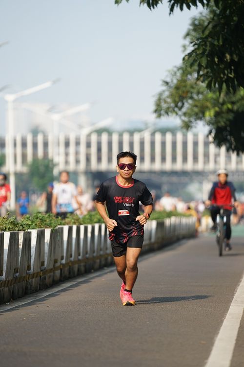 Race photo from One Run 10K Vibes 2024