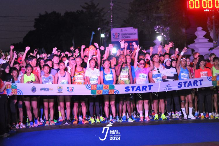 Race photo from Jabar Run 10K 2024