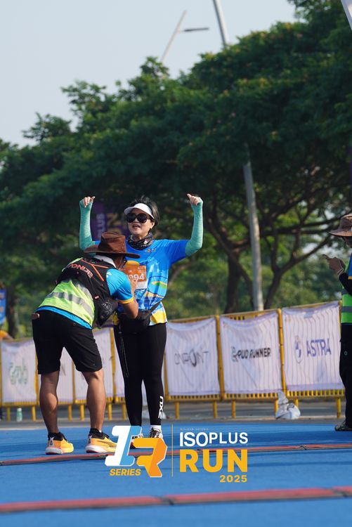 Race photo from ISOPLUS RUN 2025 - JAKARTA