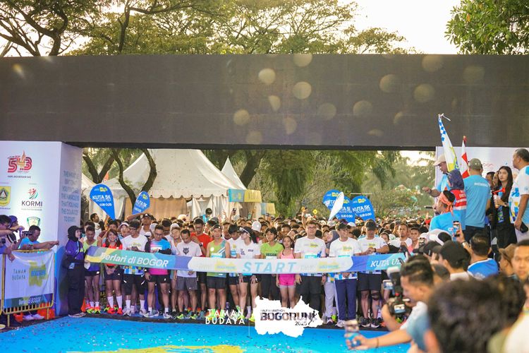 Race photo from Taman Budaya x BOGORUN 2025